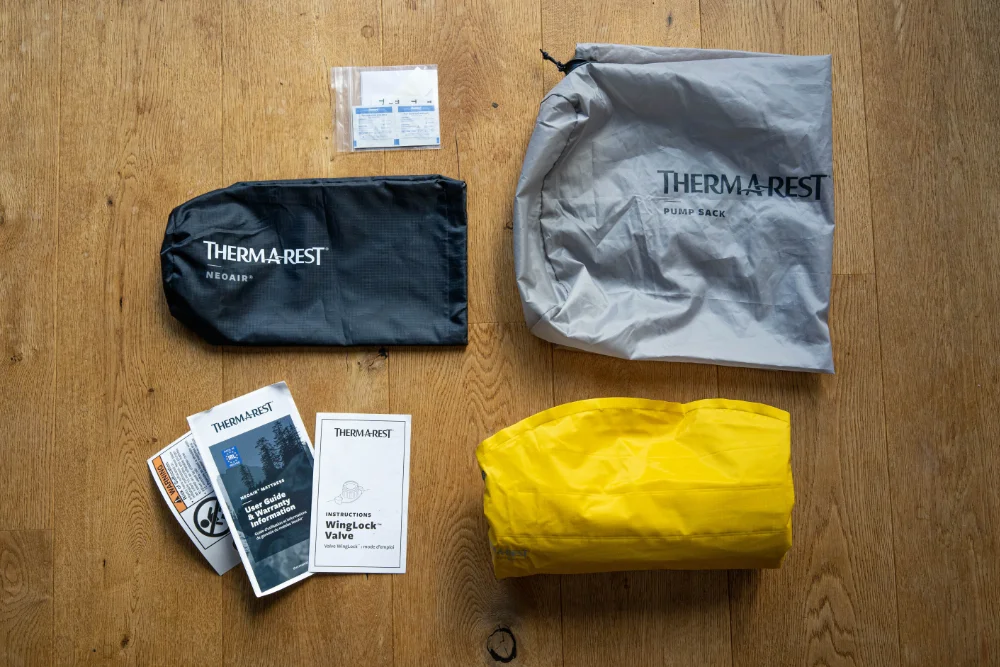 Thermarest pump clearance sack